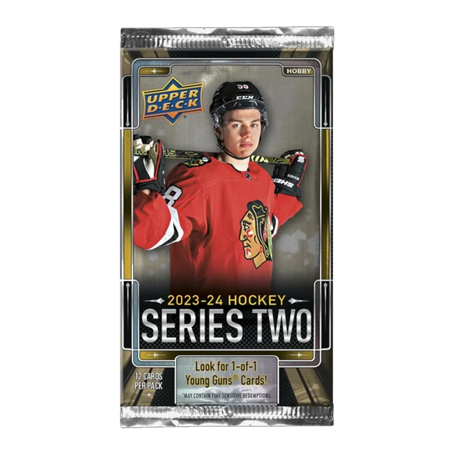 2023-24 UPPER DECK SERIES TWO HOCKEY HOBBY PACK