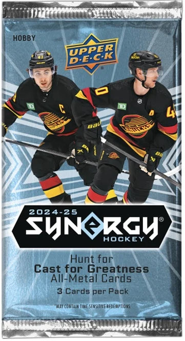 2024-25 UPPER DECK SYNERGY HOCKEY HOBBY PACK