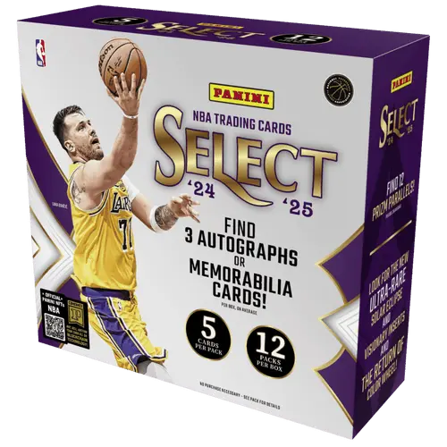 2024-25 PANINI SELECT BASKETBALL HOBBY BOX