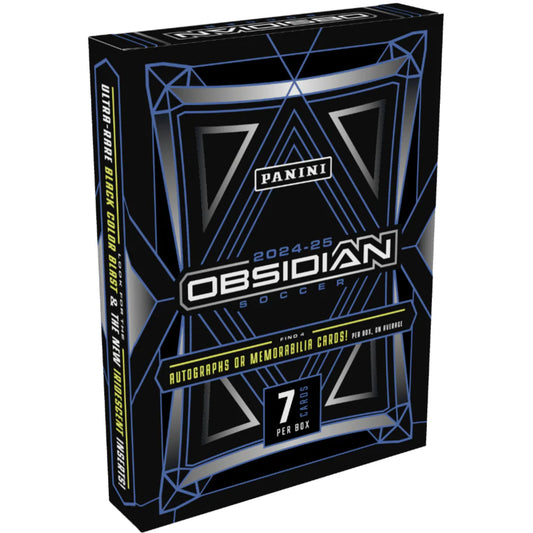 2024-25 PANINI OBSIDIAN SOCCER HOBBY BOX