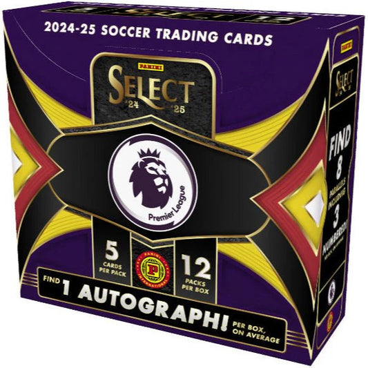 2024-25 PANINI SELECT SOCCER INTERNATIONAL EPL HOBBY BOX