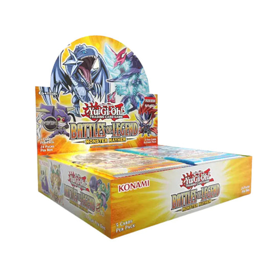 YU-GI-OH! BATTLES OF LEGEND MONSTER MAYHEM BOOSTER BOX