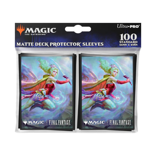 MTG FINAL FANTASY STANDARD SIZE SLEEVES TERRA 100CT