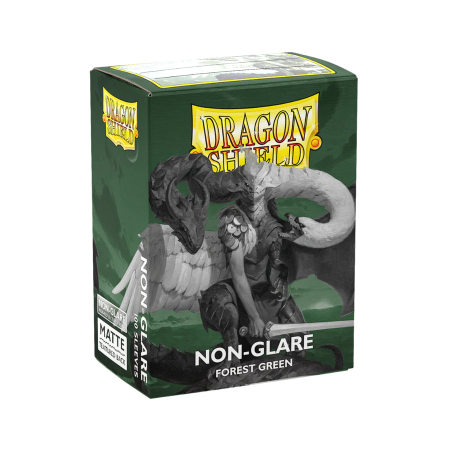 DRAGON SHIELD SLEEVES NON-GLARE FOREST GREEN