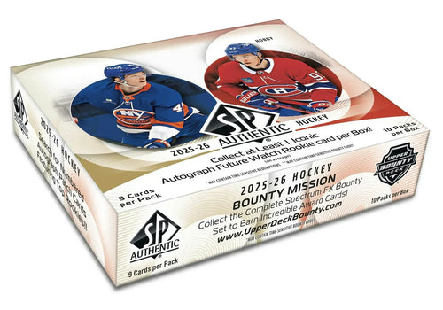 2025-26 UPPER DECK SP AUTHENTIC HOBBY BOX