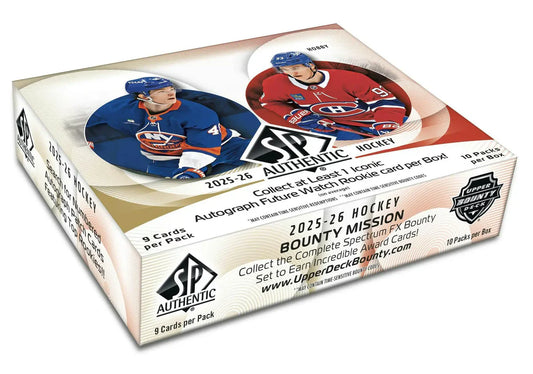 2025-25 UPPER DECK SP AUTHENTIC HOBBY BOX