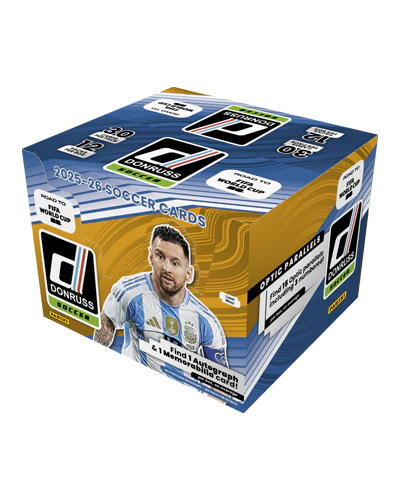2026 PANINI DONRUSS SOCCER ROAD TO WORLD CUP HOBBY BOX