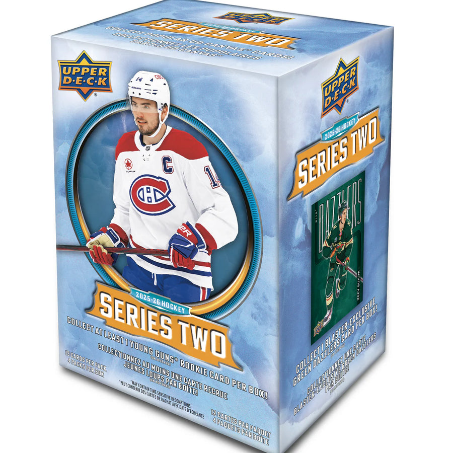 2025-26 UPPER DECK SERIES TWO HOCKEY BLASTER BOX