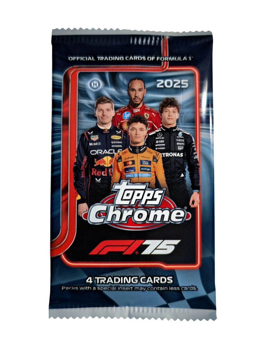 2025 TOPPS CHROME F1 75 HOBBY PACK
