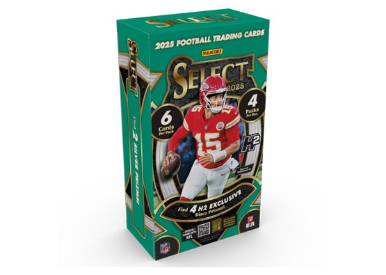 2025 PANINI SELECT FOOTBALL H2 BOX