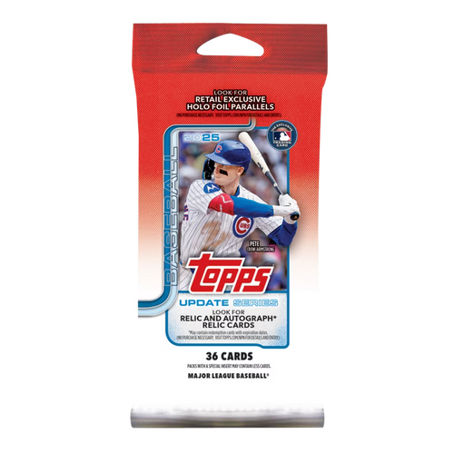 2025 TOPPS BASEBALL UPDATE SERIES FAT PACK