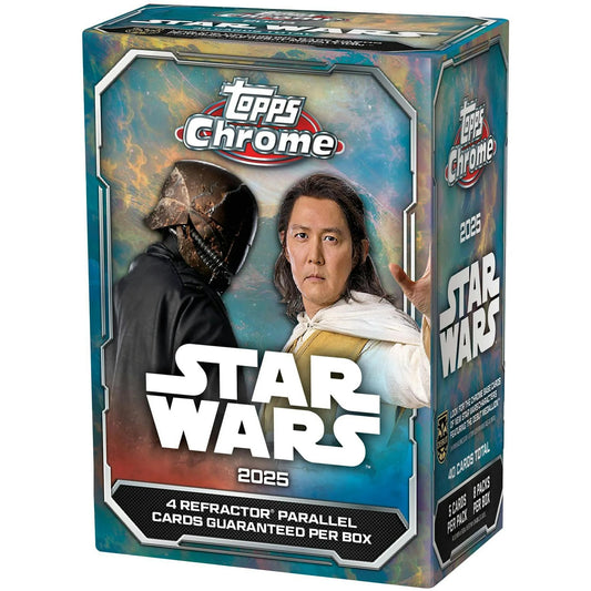 2025 TOPPS CHROME STAR WARS BLASTER BOX