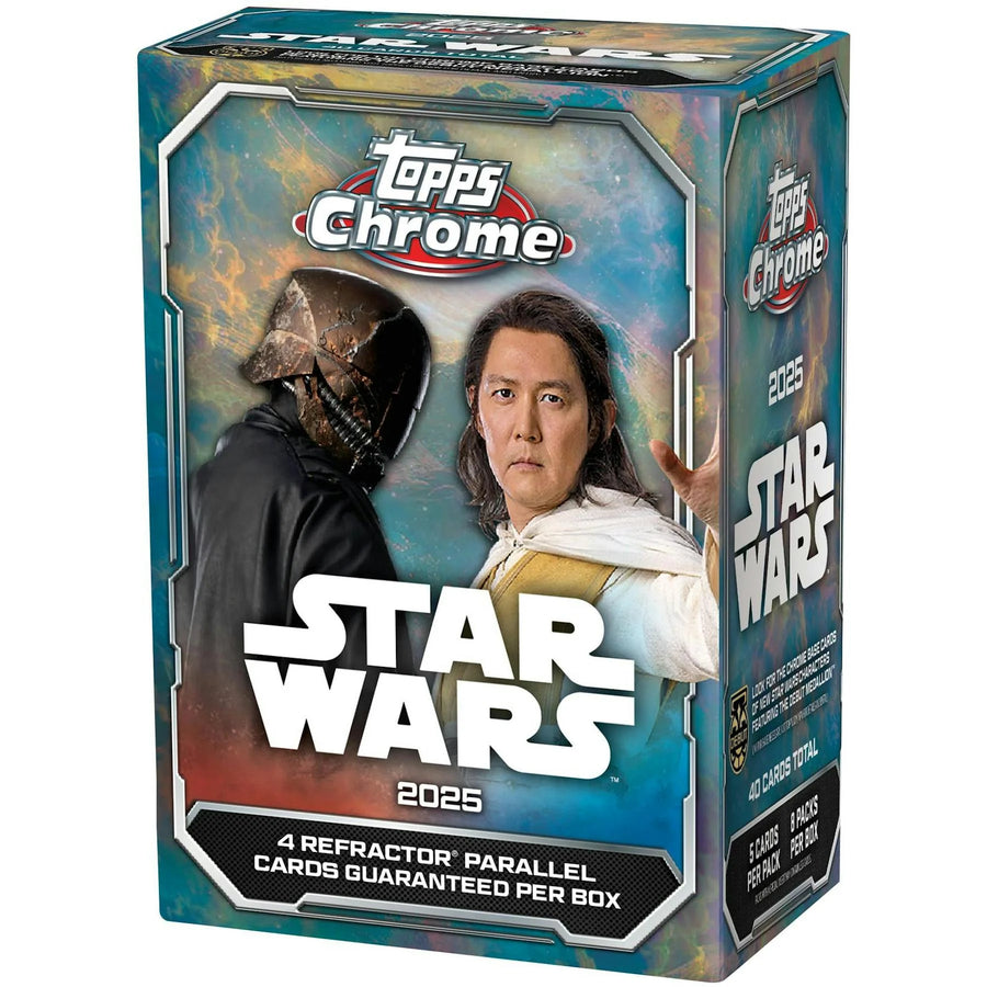2025 TOPPS CHROME STAR WARS BLASTER BOX