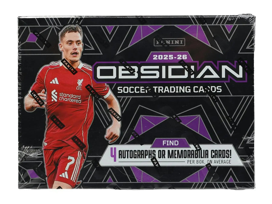 PANINI 2025-26 SOCCER OBSIDIAN HOBBY BOX