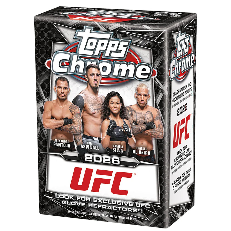 2026 TOPPS CHROME UFC BLASTER BOX