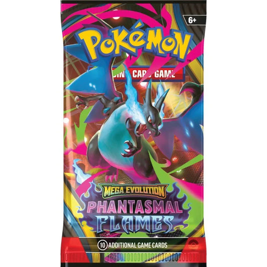 POKEMON MEGA EVOLUTION PHANTASMAL FLAMES BOOSTER PACK