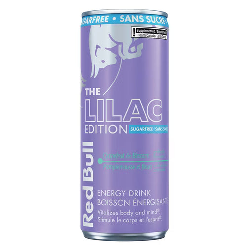 RED BULL THE LILAC EDITION SANS SUCRE PAMPLEMOUSSE ET FLEUR 250ml