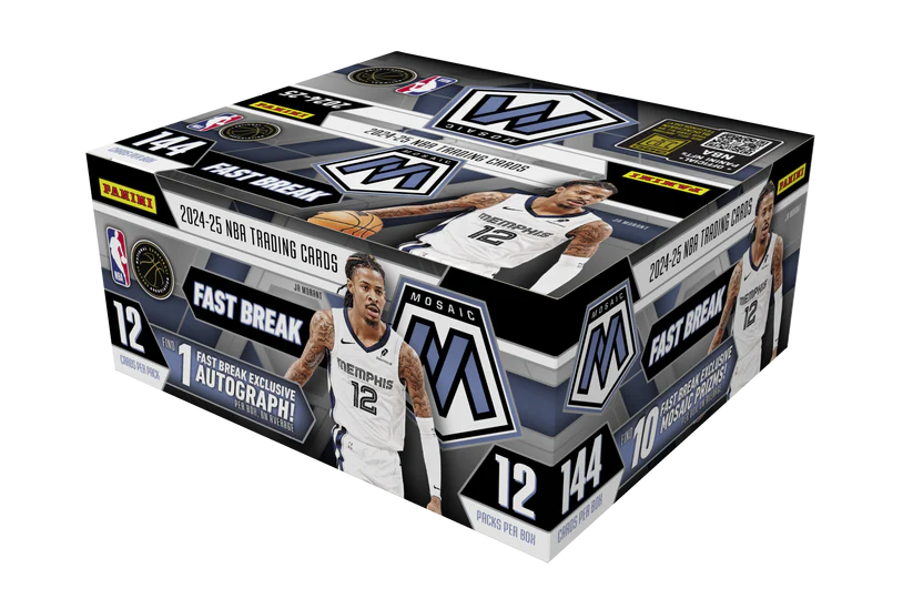 2024-25 PANINI MOSAIC BASKETBALL FAST BREAK HOBBY BOX