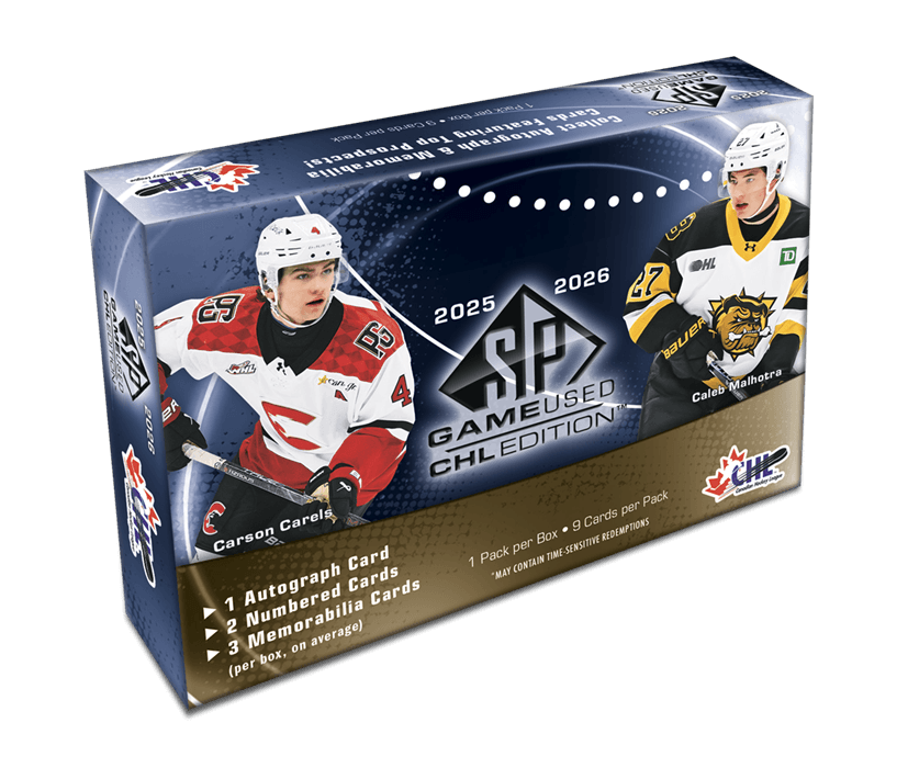 2025-25 SP GAME USED CHL EDITION HOBBY BOX