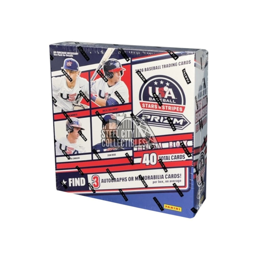 PANINI 2026 BASEBALL STARS STRIPES PRIZM MEGA BOX
