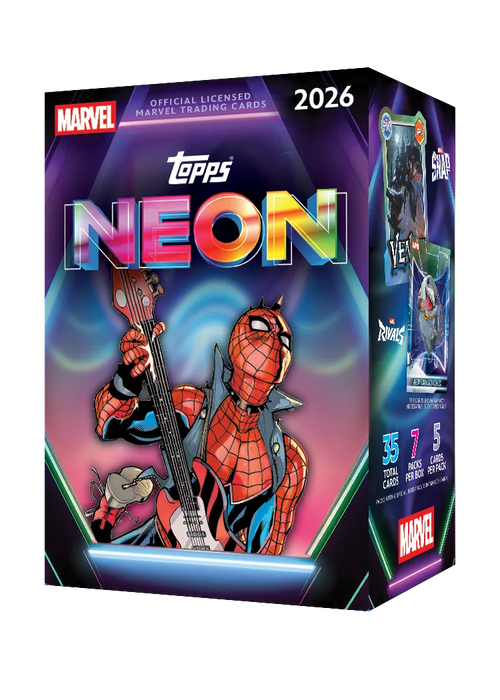 2026 TOPPS MARVEL NEON VALUE BOX