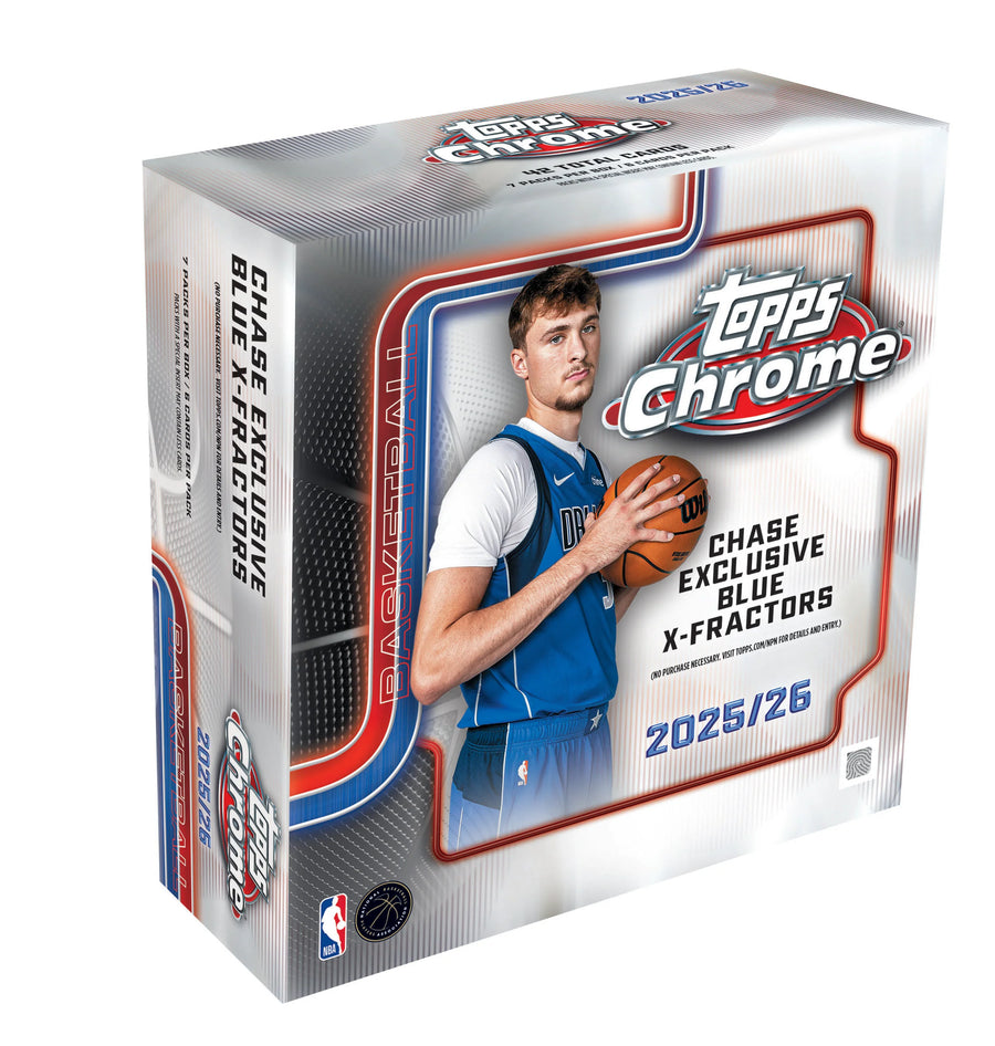 2025-26 TOPPS CHROME BASKETBALL MEGA BOX