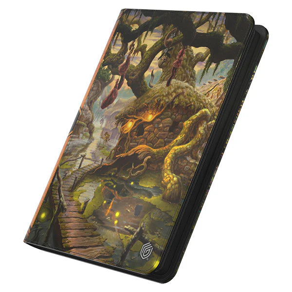 ULTIMATE GUARD 18-POCKET ZIPFOLIO XENOSKIN MTG LORWING ECLIPSED SWAMP