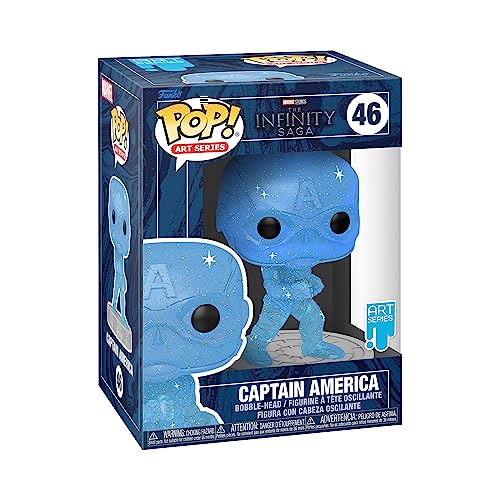 FUNKO POP CAPTAIN AMERICA #46 ART SERIES MARVEL