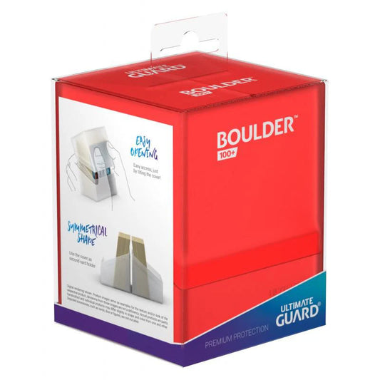 ULTIMATE GUARD DECK CASE BOULDER RUBY 100+