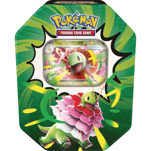 POKEMON ASCENDED HEROES TIN - MEGA MEGANIUM