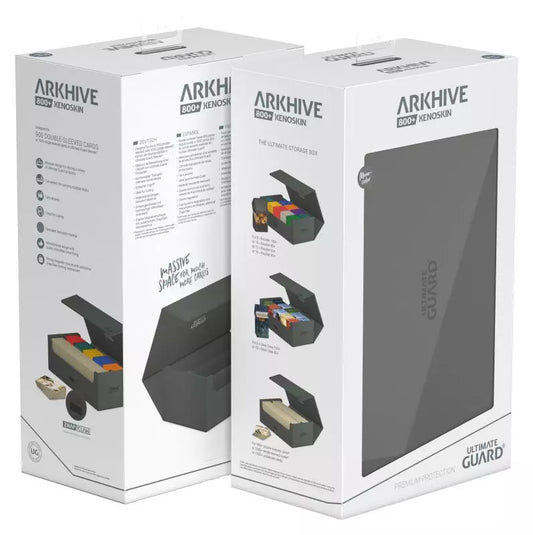 ULTIMATE GUARD DECK CASE ARKHIVE 800+ MONOCOLOR GREY