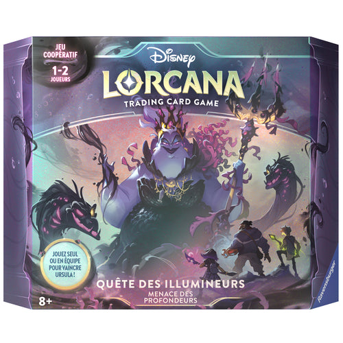 DISNEY LORCANA QUETE DES ILLUMINEURS MENACE DES PROFONDEURS FRANCAIS