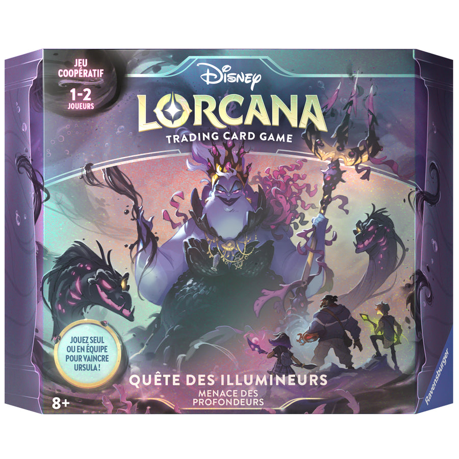 DISNEY LORCANA QUETE DES ILLUMINEURS MENACE DES PROFONDEURS FRANCAIS