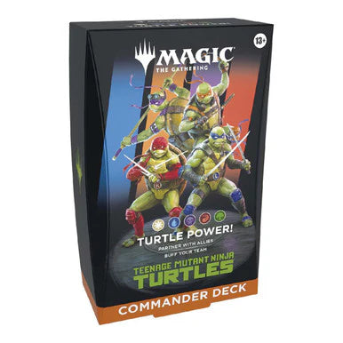 MTG TEENAGE MUTANT NINJA TURTLES TURTLE POWER! COMMANDER DECK