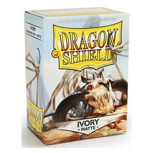 DRAGON SHIELD SLEEVES MATTE IVORY