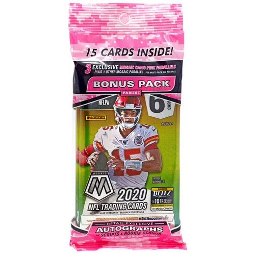 2020 PANINI MOSAIC FOOTBALL VA?UE PACK
