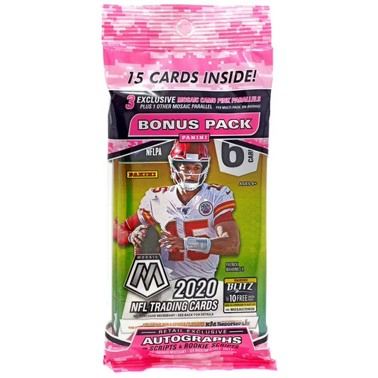 2020 PANINI MOSAIC FOOTBALL VALUE PACK