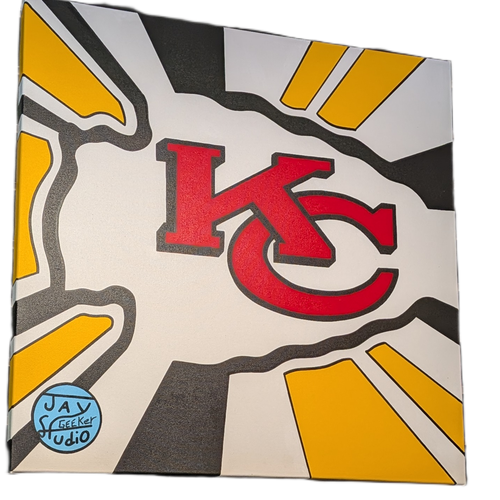 CADRE NFL KANSAS CITY CHIEFS Jay Geeker Studio 24x24