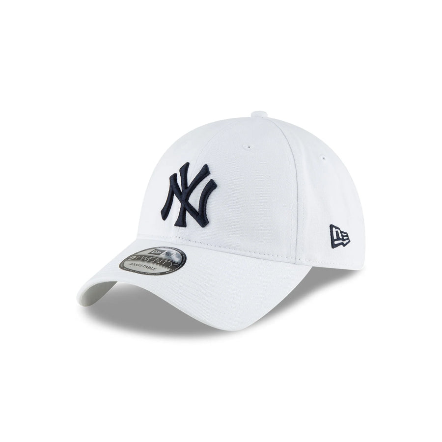 NEW ERA CAP MLB 9 TWENTY ADJUSTABLE NEW-YORK YANKEES BLANC CREST BLEU MARIN