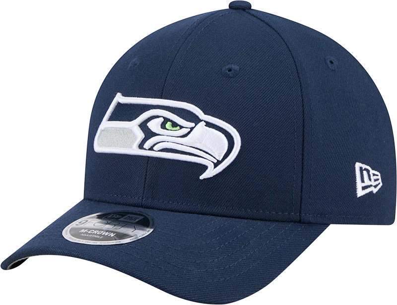 NEW ERA CAP 9 FORTY M-CROWN ADJUSTABLE SEATTLE SEAHAWKS BLEU CIEL