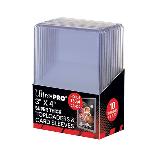 ULTRAPRO 3X4 SUPER THICK TOPLOADER 130PT
