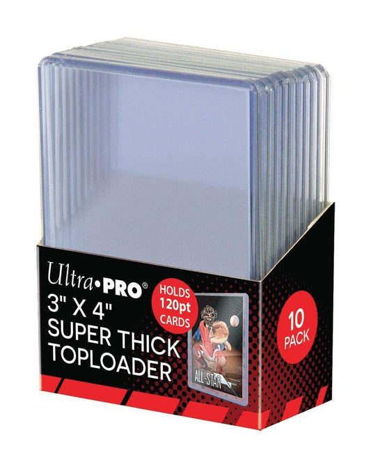ULTRA PRO 3X4 SUPER THICK TOPLOADER 120PT