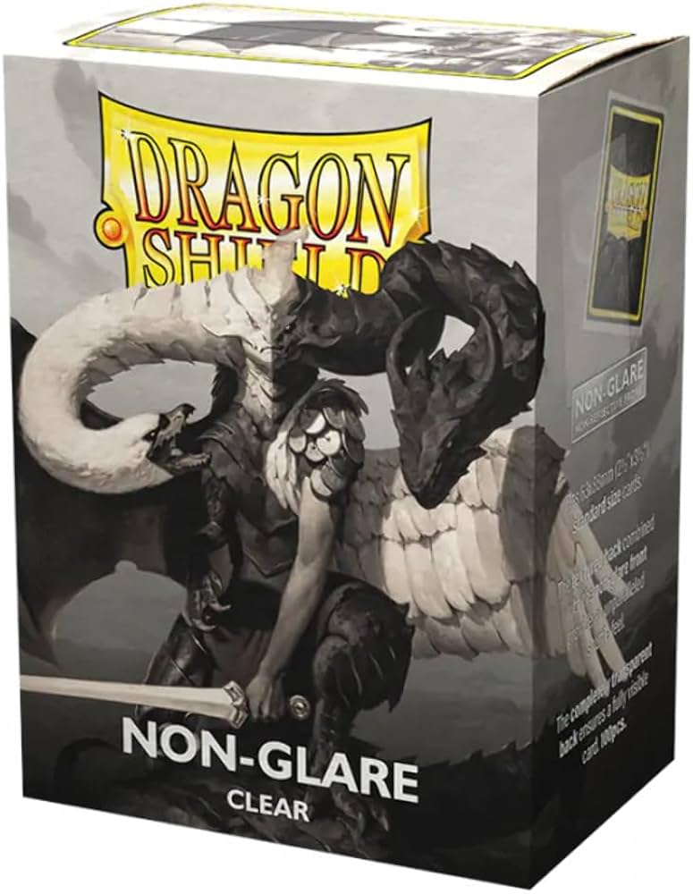 DRAGON SHIELD SLEEVES NON-GLARE CLEAR