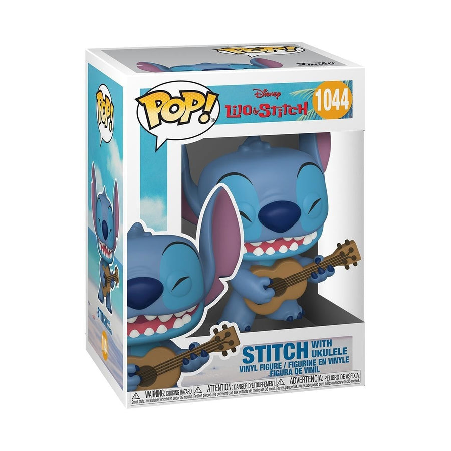 FUNKO POP STITCH WITH UKULELE #1044 LILO & STITCH