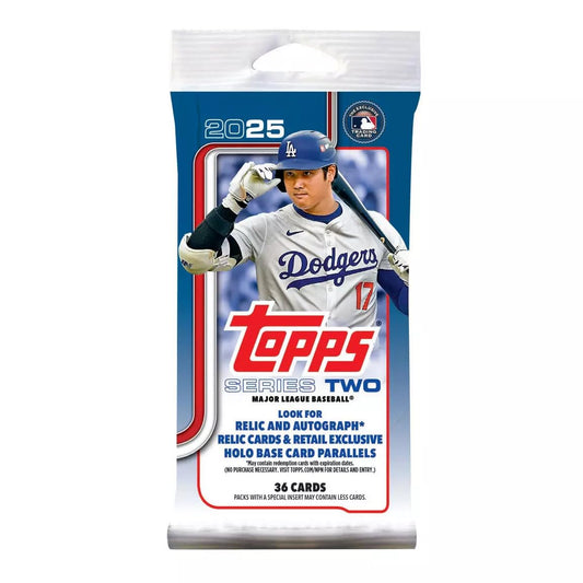 2025 TOPPS BASEBALL SERIES 2 FAT PACK