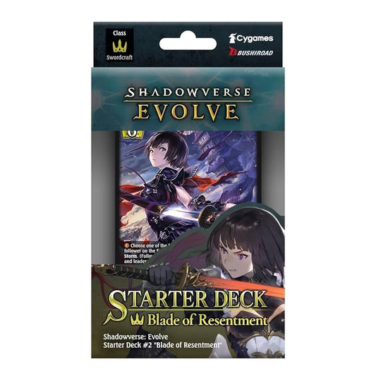 SHADOWVERSE EVOLVE STARTER DECK BLADE OF RESENTMENT