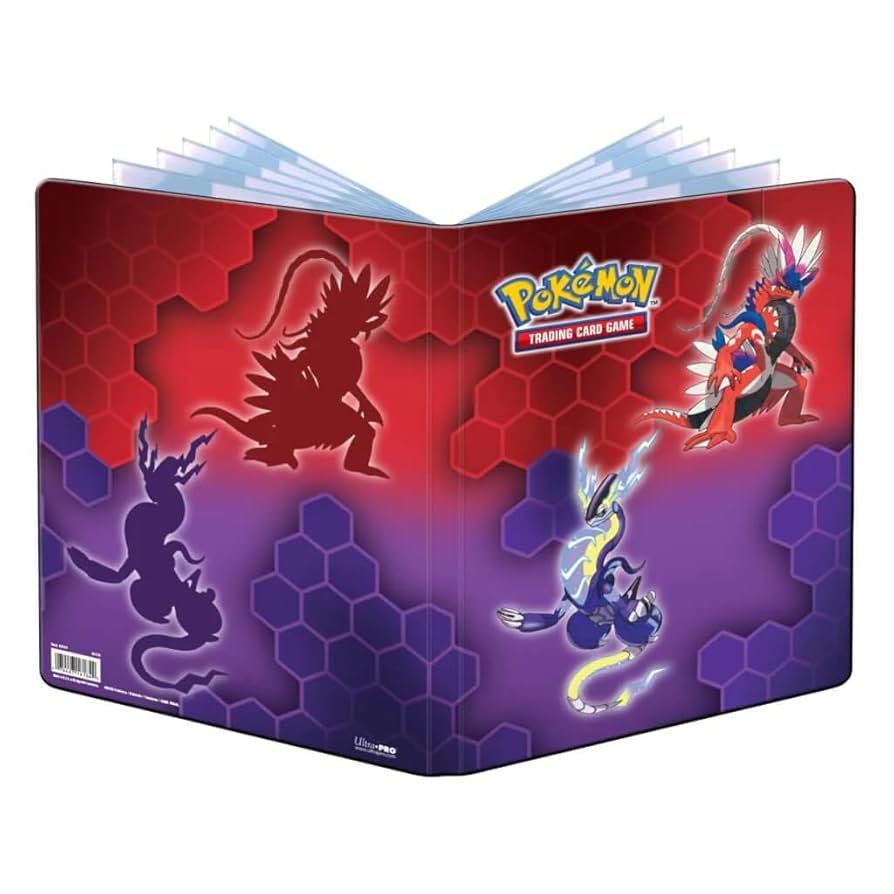 ULTRA PRO 9-POCKET PORTFOLIO KORAIDON & MIRAIDON POKEMON