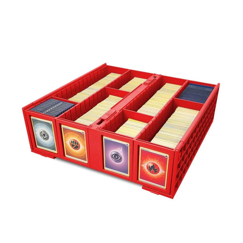 3200 BOITE DE RANGEMENT DE CARTES ROUGE