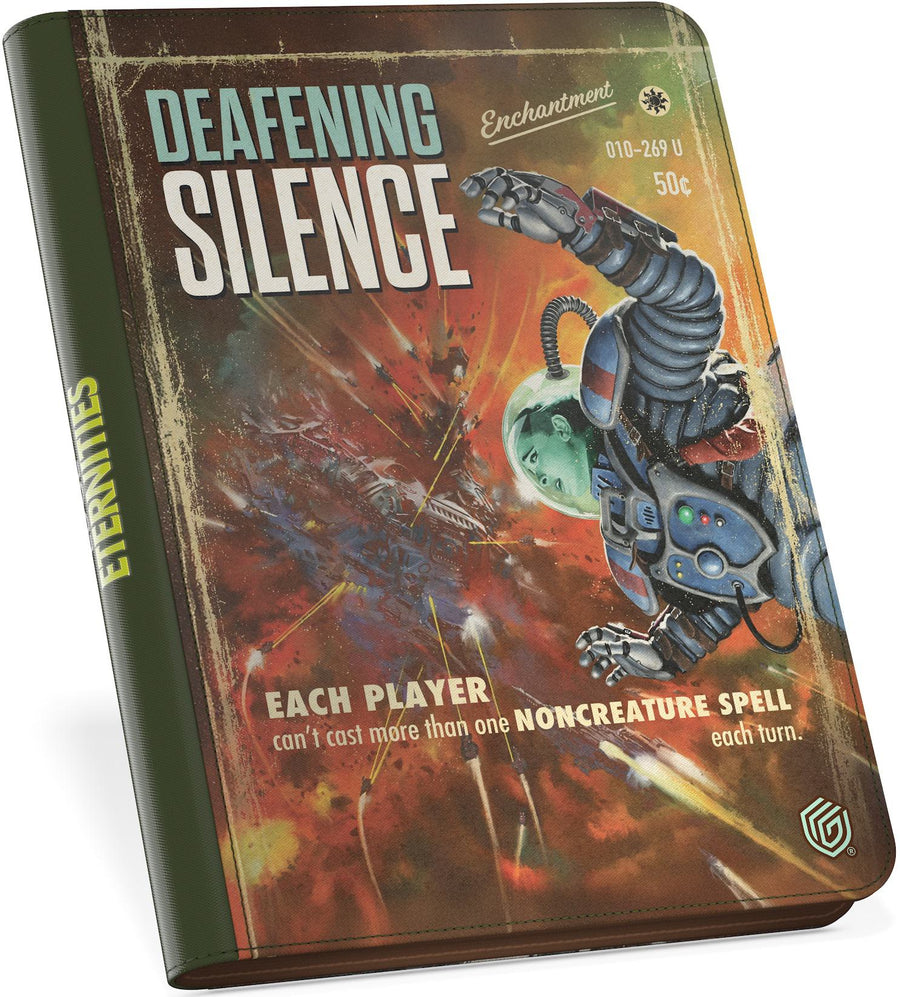 MTG EDGE OF ETERNITIES ZIPFOLIO 18-POCKET DEAFENING SILENCE