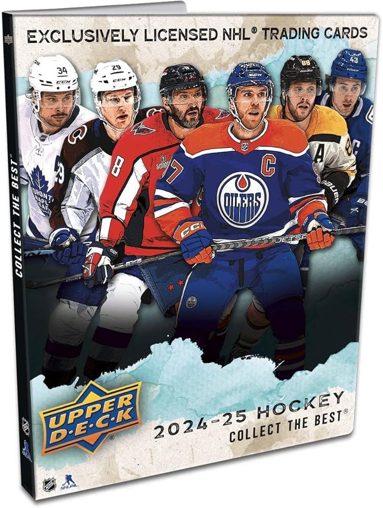 2024-25 UPPER DECK SERIES 1 STARTER BINDER SET